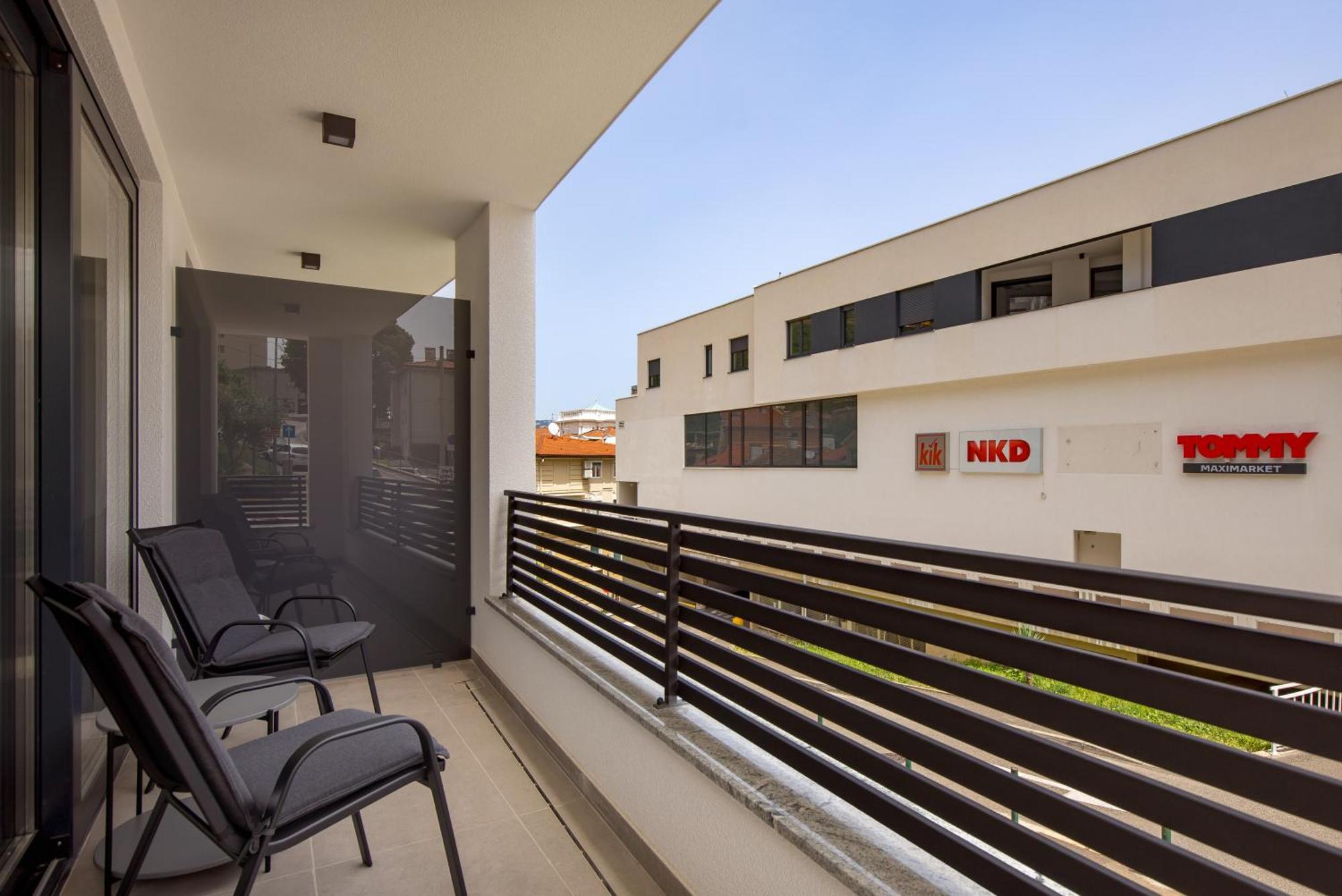 Belinda Apartments With Balcony 오파티아 외부 사진