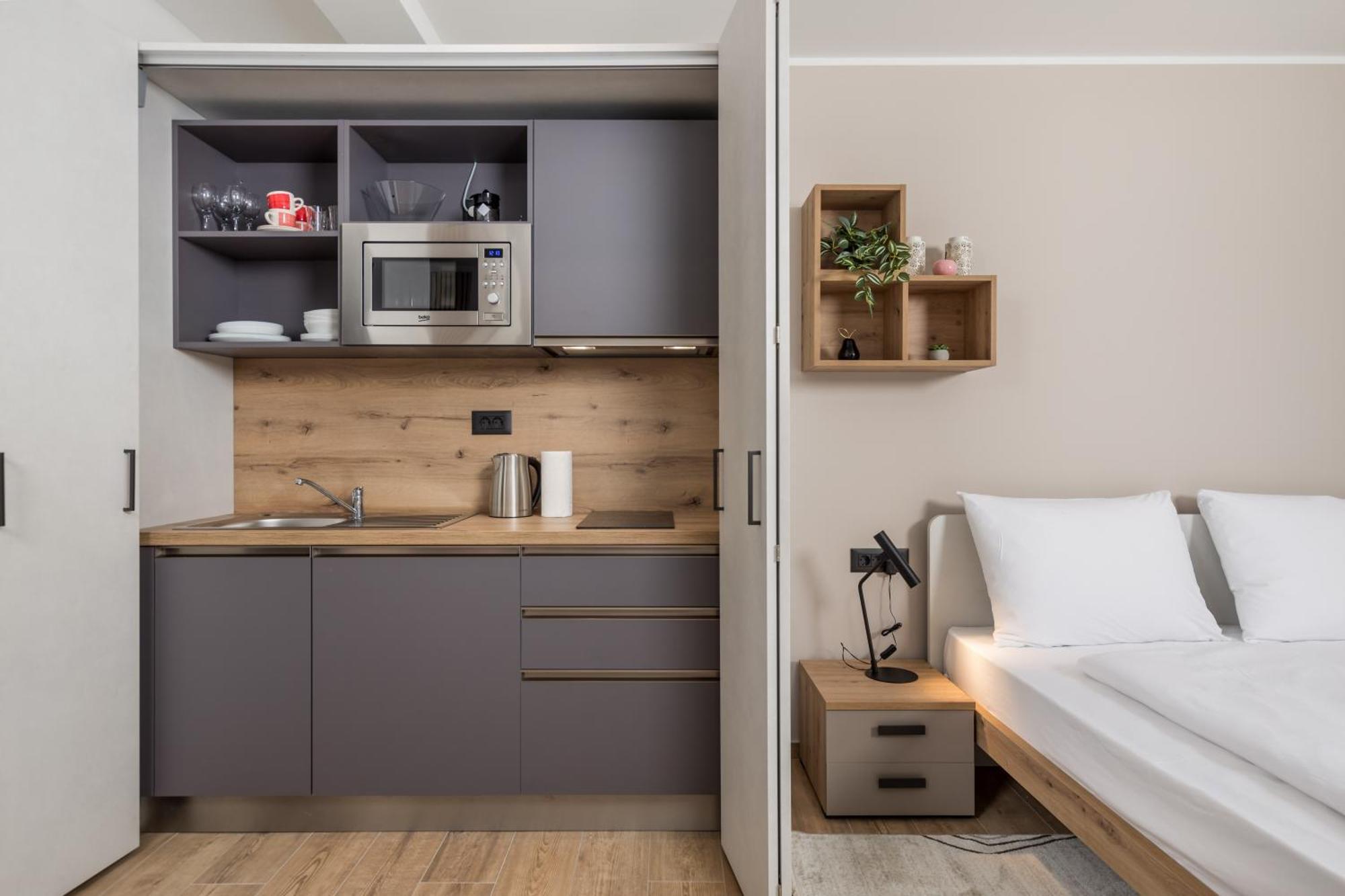 Belinda Apartments With Balcony 오파티아 외부 사진